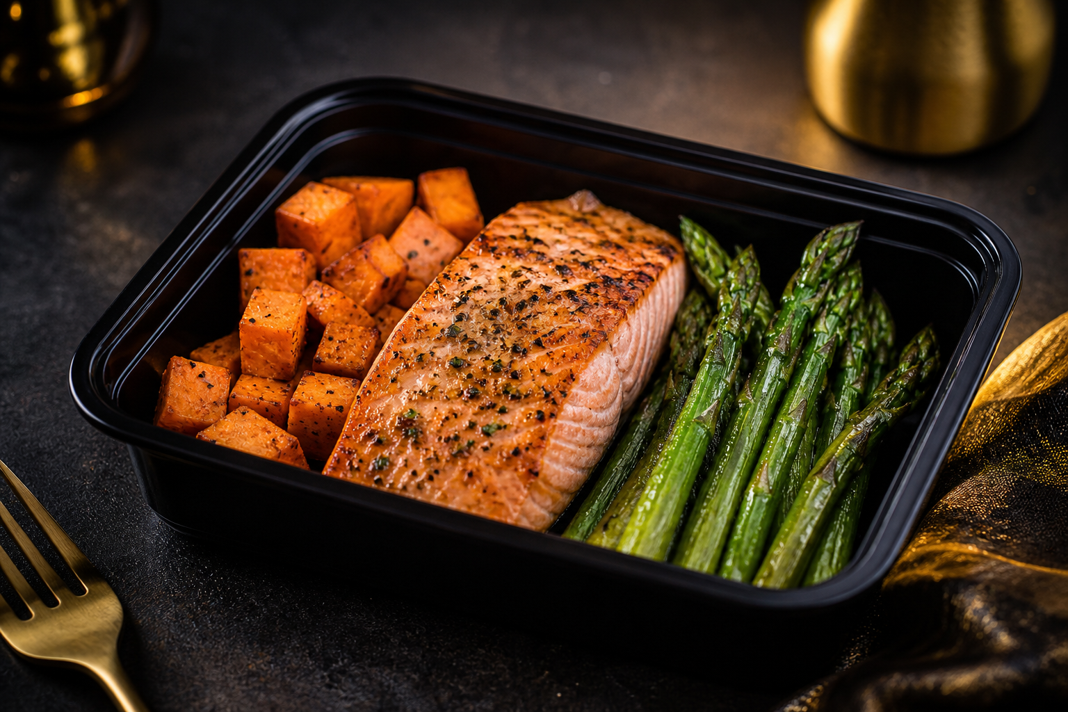 Teriyaki Salmon Plate